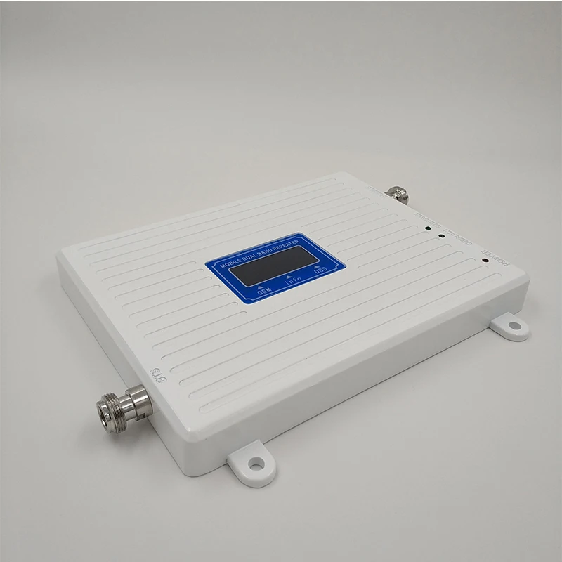 70dB Gain Dual Band Booster LCD Display 2G GSM 900 mhz+4G LTE DCS 1800 mhz Band 3 Cellular Cellphone Signal Repeater Amplifier