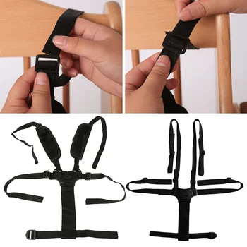

Baby Chair Portable 5 Point Harness Stroller High Chair Pram Buggy Car Seat Belt Strap Children Kid Protection Seat Safe Belt