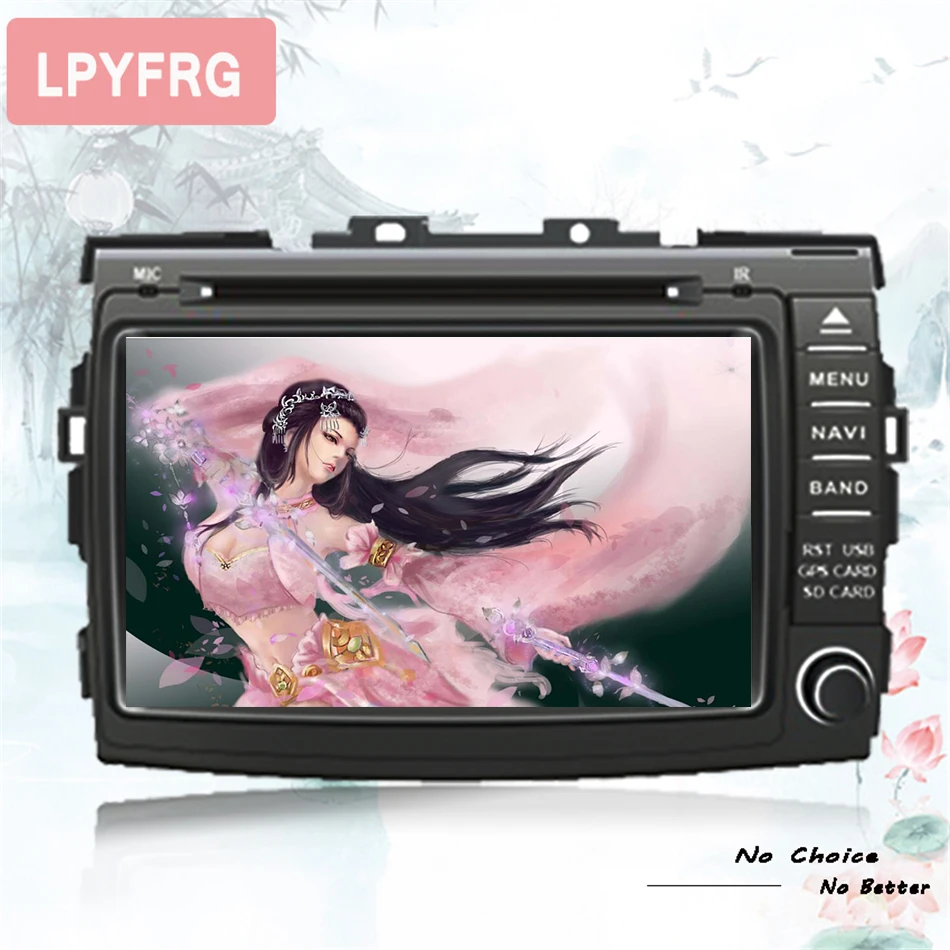 Discount 8 inch Android 9.0 RAM 4GB Car Multimedia Player For TOYOTA PREVIA Estima Tarago Canarado HD 1024*600 Car DVD Player CD BT MAPS 5