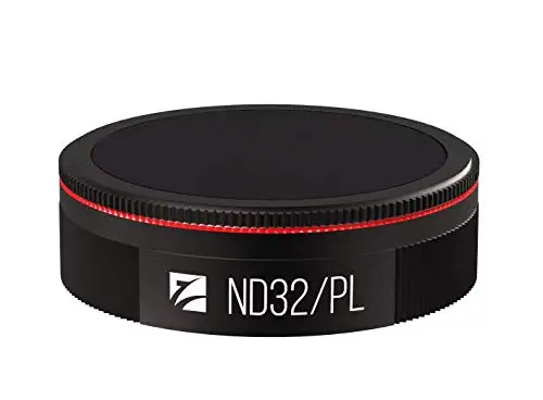 Filtre ND1000 pour drone DJI, rendant possible des expositions de plusieurs secondes.