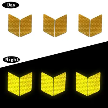 

car Stickers Waterproof High Intensity Safety Warning Tape stickers for Roller Skates bicycle motorcycle baby strollers