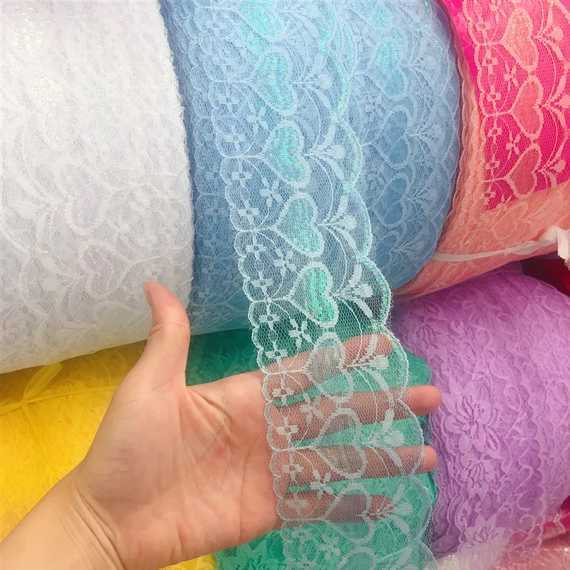 500 ярдов 7 5 см широкая недорогая в форме двора сердца двусторонняя ручная работа