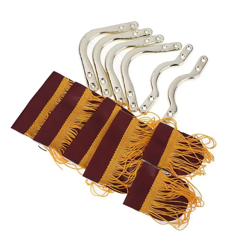 6pcs/set Billiard Accessories PU Leather Snooker Billiard Pool Table