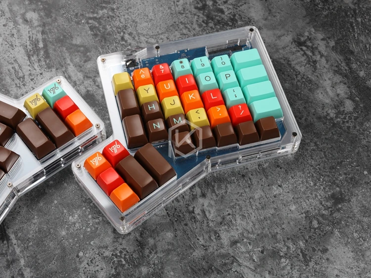  Layered Acrylic Case for ergodone custom keyboard ergo case Ergonomic Keyboard Kit acrylic plate fo