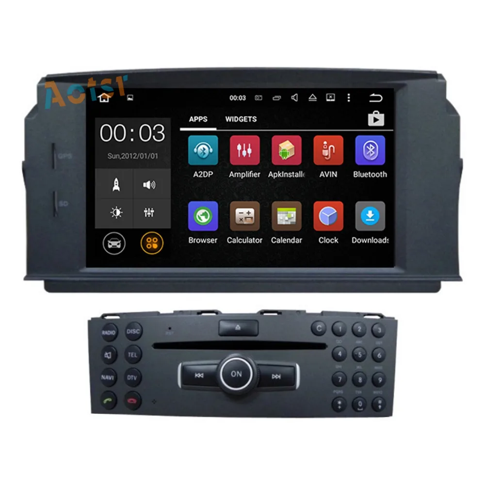 Discount Android 8.0 Car DVD Player GPS navi For MERCEDES BENZ C Class C200 C180 W204 2007-2011 car radio stereo head unit 4+32 Octa Core 2 Discount Android 8.0 Car DVD Player GPS navi For MERCEDES BENZ C Class C200 C180 W204 2007-2011 car radio stereo head unit 4+32 Octa Core 2
