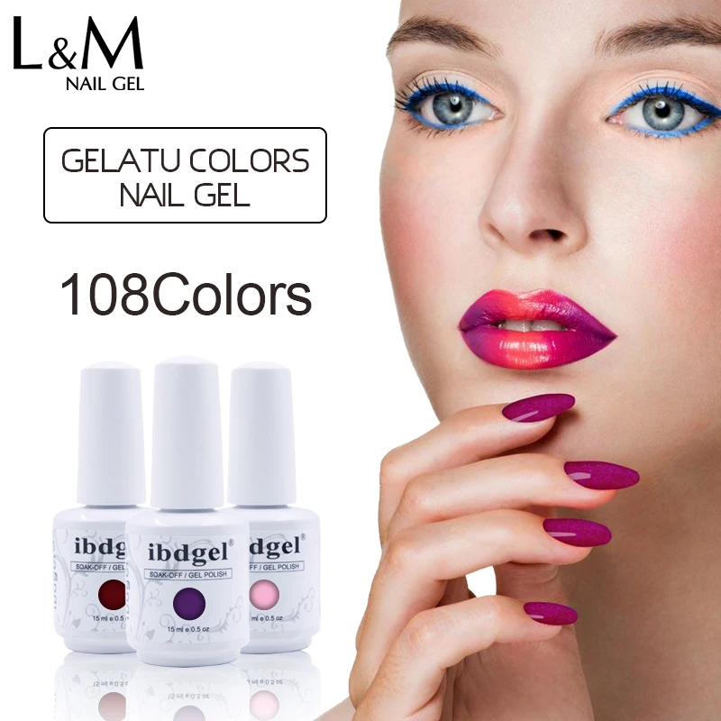 6 pcs The Best quality China gel nail Polish Brand Fantastic mirror
