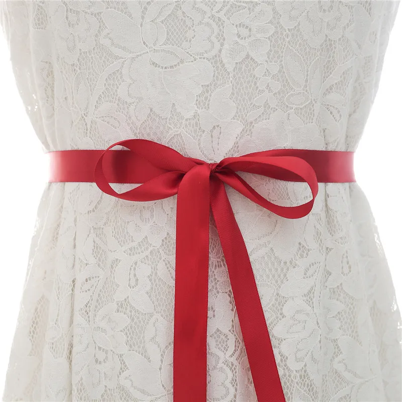 Кристалл Свадебные ремни атласные свадьбное платье со стразами Пояс аксессуары для свадьбы свадебный лента пояс Y123S - Цвет: wine red