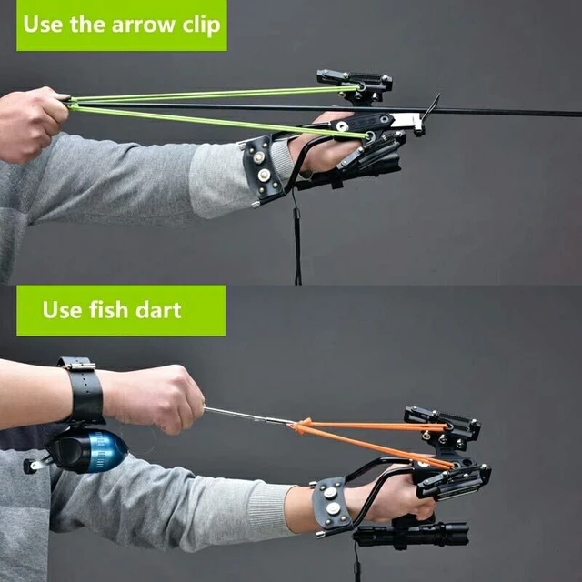 Powerful Full Set Fishing Slingshot Professional Bow With Fishing Wheel For  Catch Fish Laser Accurate Arrow Clip Crossbow Bolt - AliExpress