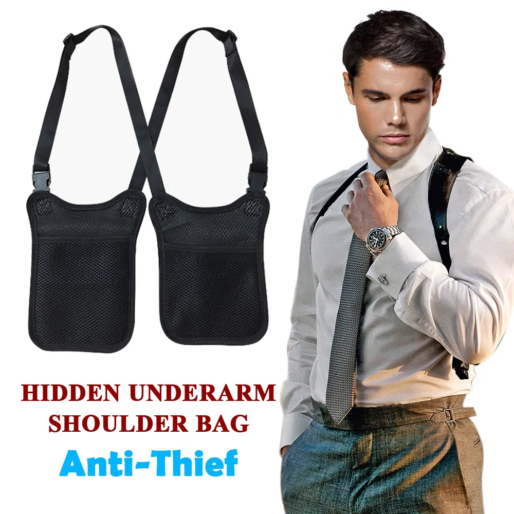 Anti Theft Secret Agent Bag Hidden 