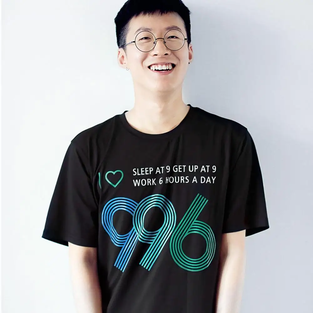 Xiaomi Мужская быстросохнущая печать 996 футболка анти-УФ высокая эластичность светильник дышащий досуг человек с коротким рукавом Толстовка