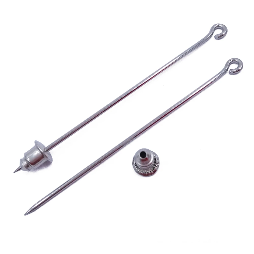 

Platinum 1000piece 60mm Sharp End Hijab Pins with Bullet Backs JZJZ004
