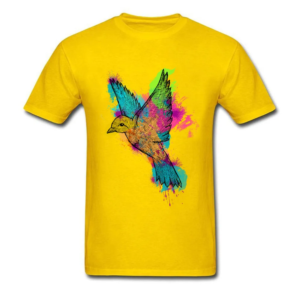 Watercolor Bird_yellow