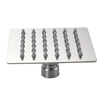 

6 inch Stainless Steel Ultra-thin Waterfall Shower Heads Square High Pressure Rainfall Shower Head Rain Shower Head