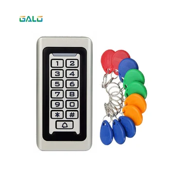 

Home Door Access Control System Waterproof Metal Keypad 125KHz Proximity Card Standalone Access Control With 2000 Users