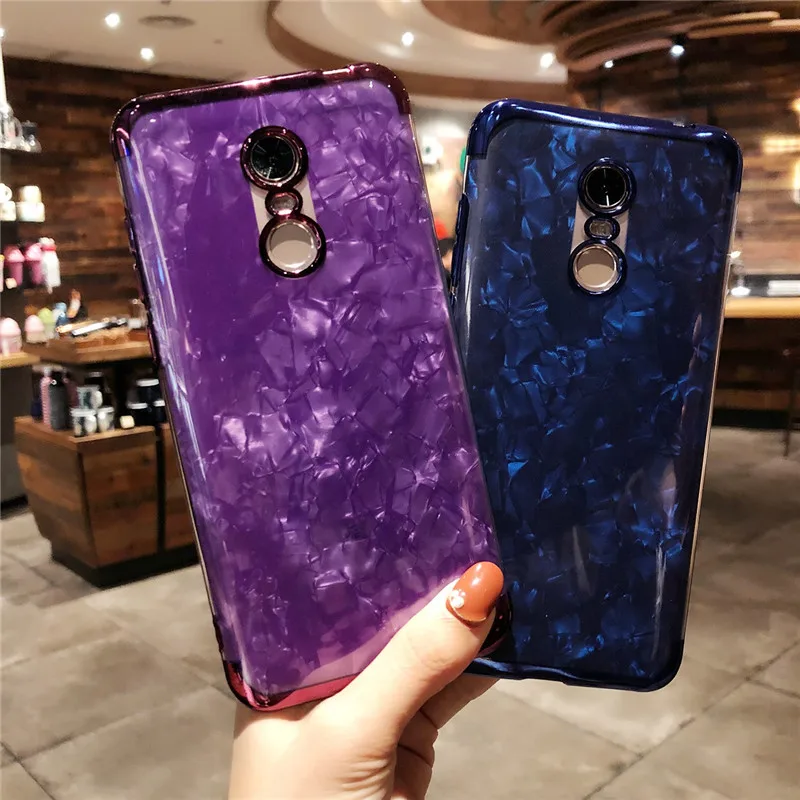 Glitter Marble Case For XiaoMi RedMi 5 Plus Cover Silicone TPU Bling Phone Cases 6 Pro S2 Note 7 4X 5A 6A Mi 9 SE A2 A1 |