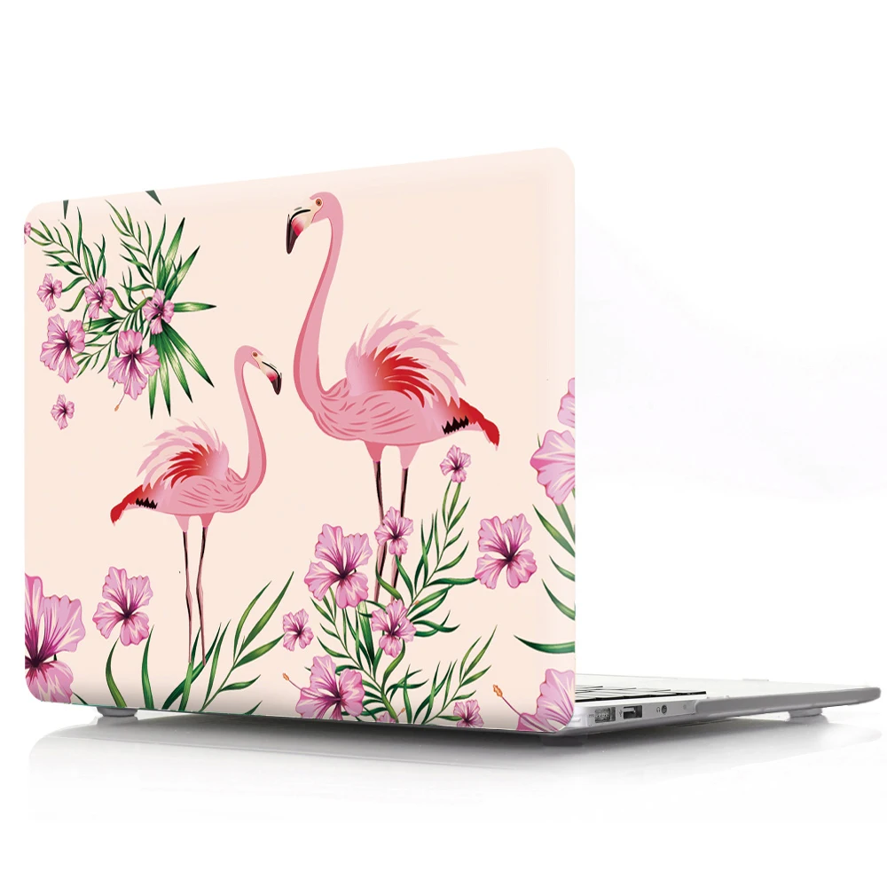 Flamingos Hard Case for Apple Mac Book Air 13 Case Fashion Women Men Protective Cover Shell for Macbook Air Pro 12 13 15 Bag