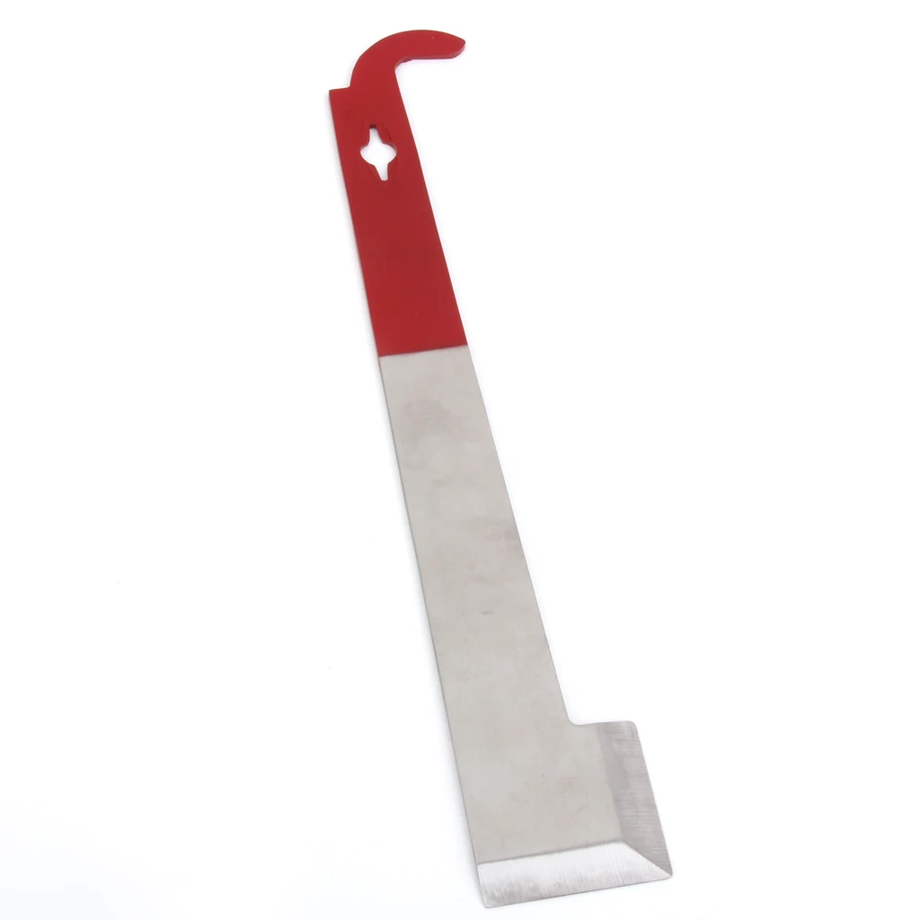 Stainless Steel Beehive Tool Beekeeping Equipment W/ J Hook Pry Trim Bar Tools