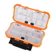 20*12*5 см коробка для рыболовных снастей отсеки 3 вида цветов Рыболовная Приманка леска крючок рыболовное снаряжение принадлежности для рыбалки коробка