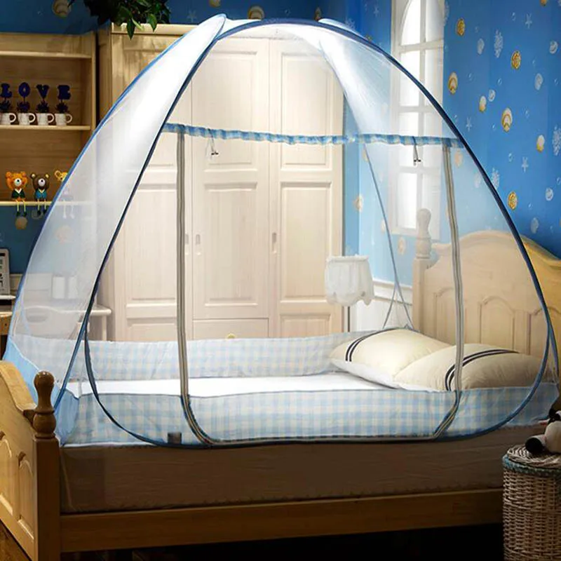 Princess Bunk Bed Mosquito Nets Lattice for Adults Curtain Canopy With Zipper klamboe Circular