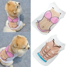 Pet Puppy Dog Cat Down jacket Sweater Clothes Vest T Shirt Dress Apparel