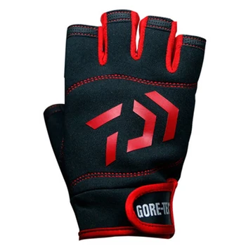 

Daiwa 5 Fingers Cut Fishing Gloves Waterproof Outdoor Gloves Fishing Accessories Carp Fishing Accessories Pesca