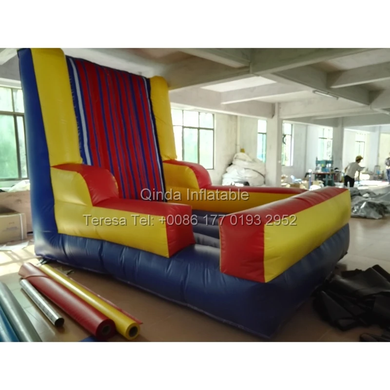 inflatable stick wall castle(4)