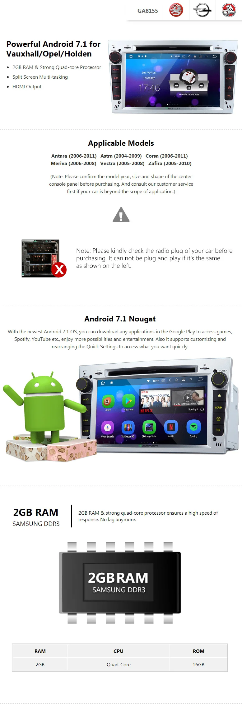 Best 7" Quad Core Android 7.1 OS Car DVD for Opel/Vauxhall/Holden Astra 2005-2009 & Meriva 2006-2008 & Zafira 2005-2010 with 2GB RAM 0 Best 7" Quad Core Android 7.1 OS Car DVD for Opel/Vauxhall/Holden Astra 2005-2009 & Meriva 2006-2008 & Zafira 2005-2010 with 2GB RAM 0
