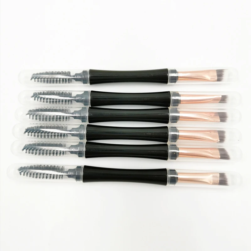 Двухсторонняя угловая кисть для бровей BBL Pro 1 шт. и Spoolie Brush формирования