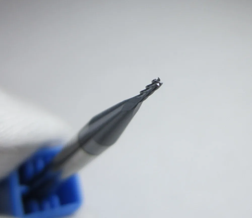 

Diameter 1mm 4 flutes Carbide flat End Mills CNC machine lathe milling cutter metalworking L=50mm HRC45 HRC55 HRC58 HRC62 HRC68