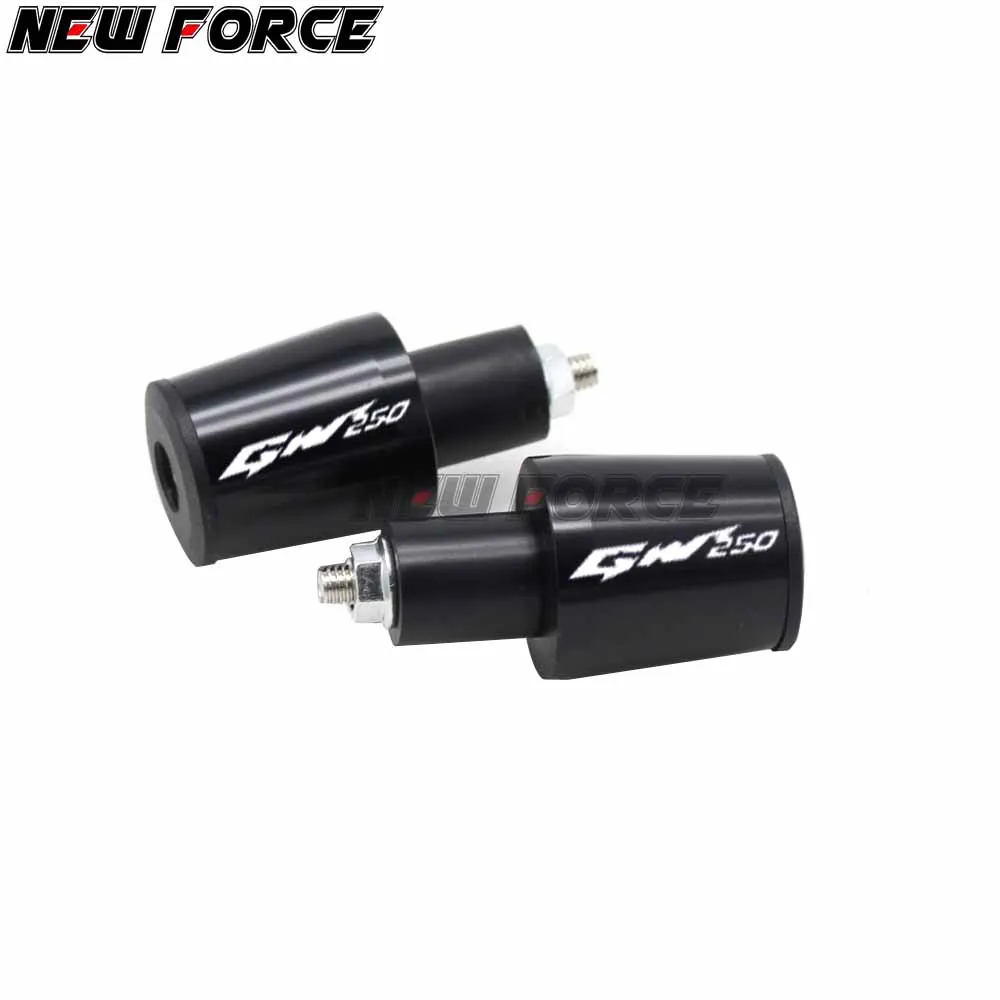 CNC 22 мм ручки для руля рукоятка колпачок торцевые вилки SUZUKI GW 250 INAZUMA GW250 2011 2013|Ручки