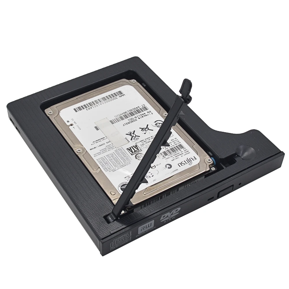 Opticaddy SATA-3 HDD/SSD Caddy+bezel for HP EliteBook 2570p 