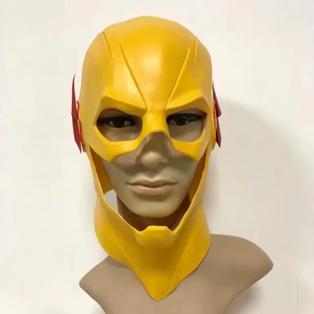 The Flash ZOOM Black Mask Reverse Flash Movie Figures Cosplay Props