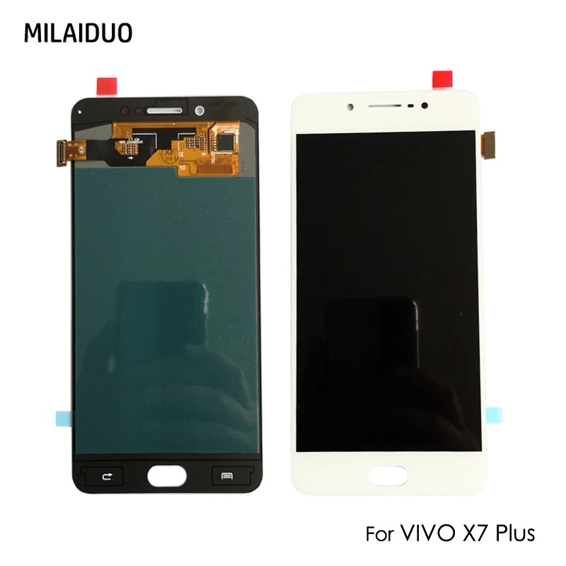 AMOLED для VIVO X7 Plus X7P ЖК дисплей с сенсорным экраном дигитайзер OLED стекло в сборе