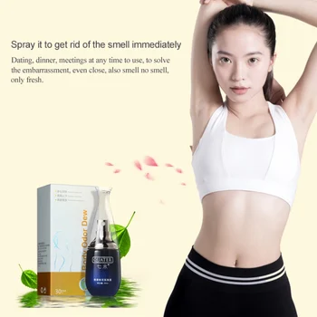 

Underarm Deodorant Spray Reduce Sweat Odor Antiperspirant Liquid Spray For Men Women