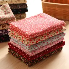 Вельветовая Ткань, хлопок, 12 принтов, ткань из хлопка, ткань для лоскутного шитья, ткань для детского платья TG0701