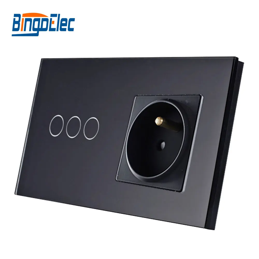 3G1W-FR-Socket-Black