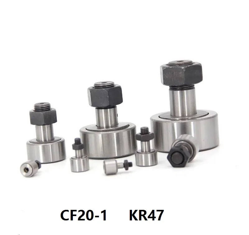 10pcs/lot Cf201/kr47 Bearing Cam Followers Track Rollers Stud Type