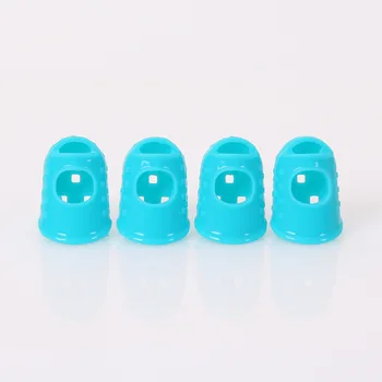 

50pcs Fingertip Protector Fingerstall Silicone Guitar String Finger Guard Left Hand Against The Press Sore Finger Ballad Guitar