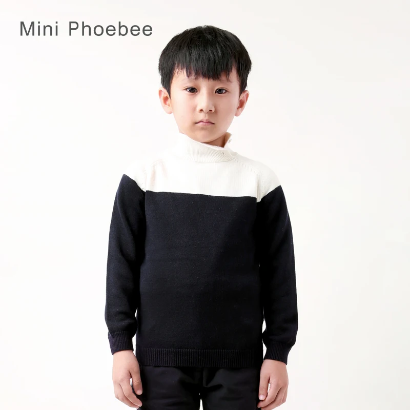 Buy boys turtleneck sweater 60 wool 40 cotton boys
