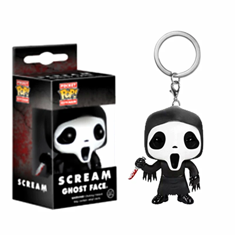 funko pop ghostface keychain