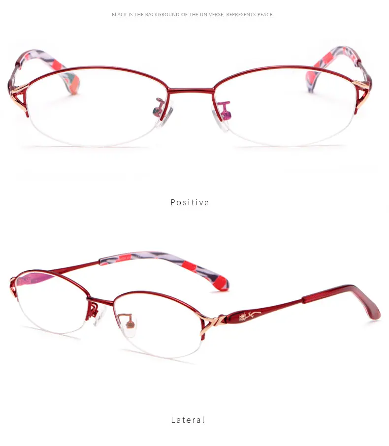 Reven Jate половина F3032 без оправы очки оправа оптическая полуоправа очки оправа для женщин очки женские Armacao Oculos