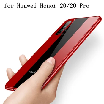

Light Slim Metal Aluminum Bumper for Huawei Honor 20 Case with Tempered Glass Back Skin Protective Shell for Huawei Honor 20pro