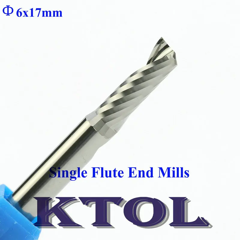 17MM wood milling cutter cnc router bits solid carbide end mills