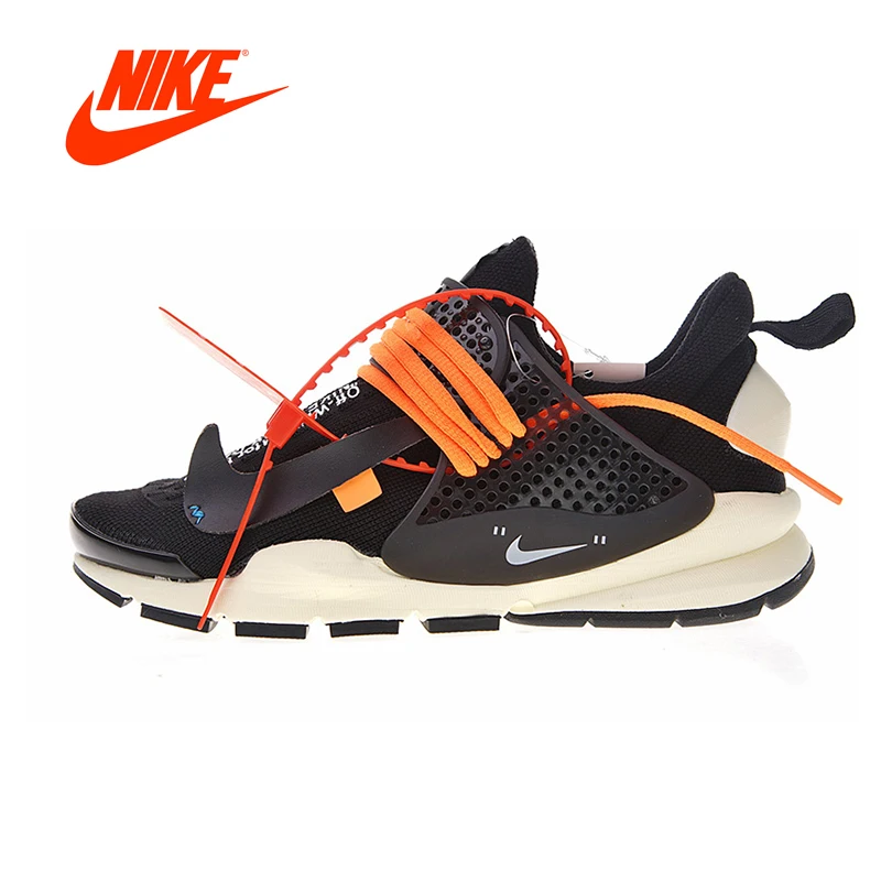 Original New Arrival Authentic Nike La Nike Sock Dart X Off-White Men's Running Shoes Outdoor Sneakers Breathable 819686-053