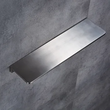 

2018 Newly Solid Space Aluminum Blacked Bathroom Shelves Bathroom Dressing table Shelf Shower Caddy Rack Bathroom Accessories