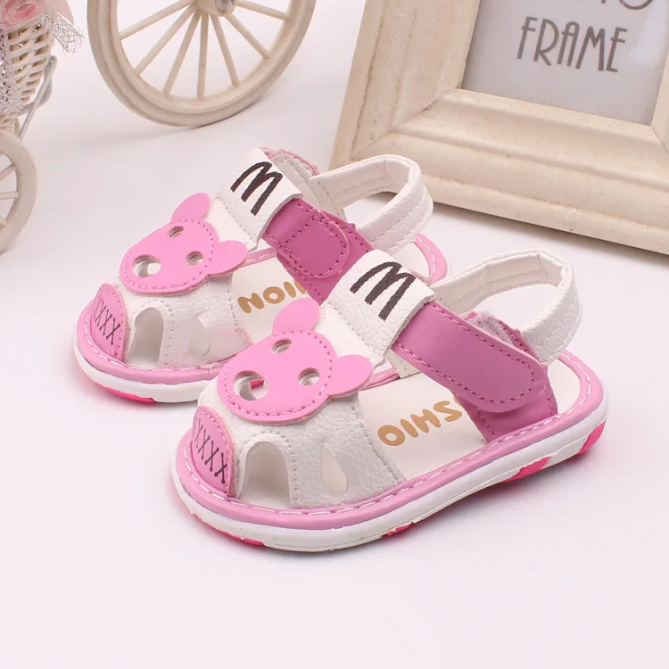 The new summer shoes with sound sandal shoes baby girl baby boy ...