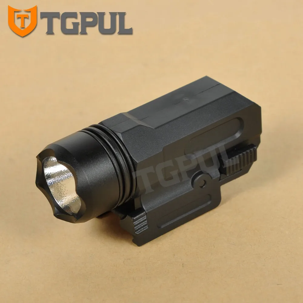 TGPUL Airsoft Mini Pistol Light QD Quick Detach Handgun Flashlight LED Rifle Gun Tactical Torch