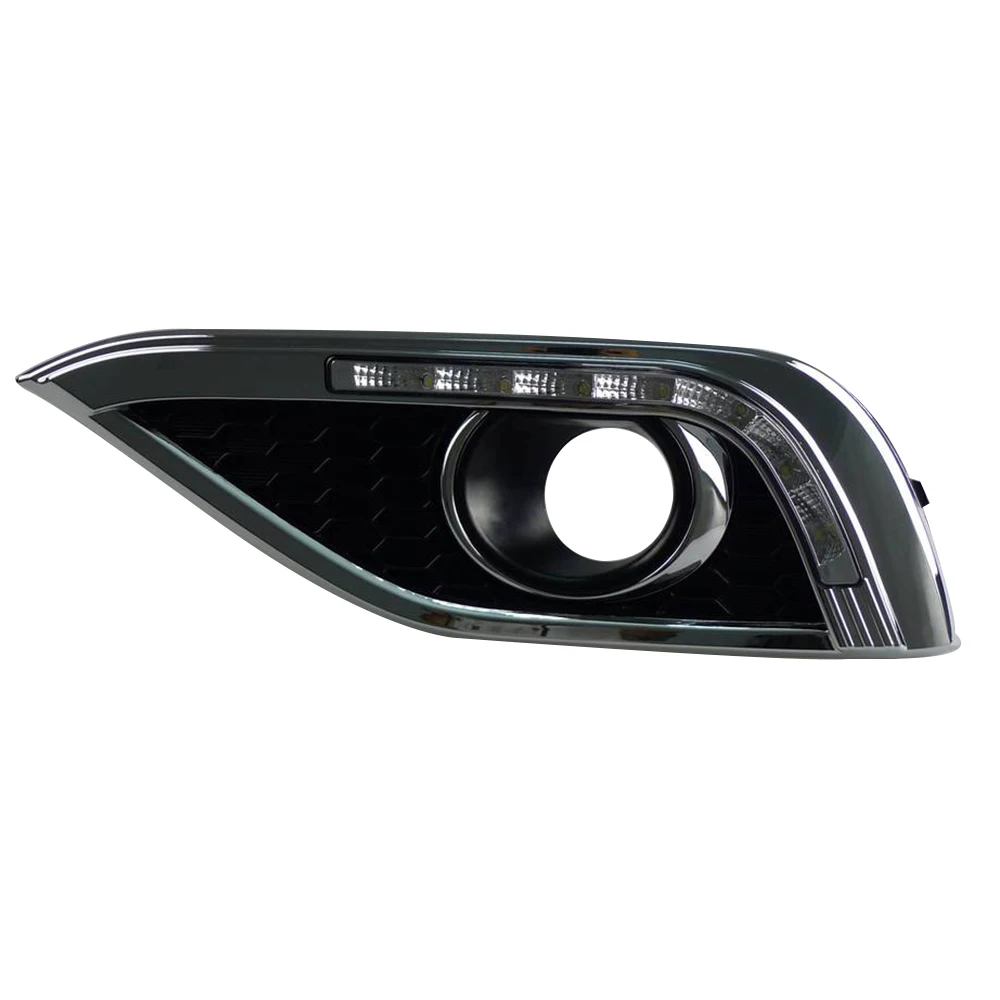 

Car DRL kit for HONDA CRV 2012 2013 LED Daytime Running Light bar Super bright fog auto lamp bulb Daylight for car led drl light