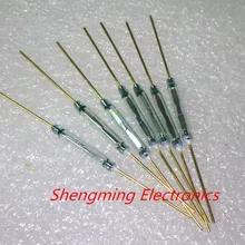 10 шт. нормально открытый MKA14013 Магнитный Геркон Стекло Герметичный размер части импортируется 2x14 мм