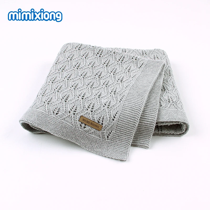 Cena Koce dla dzieci dzianiny noworodków Swaddle wózek pościel obejmuje stałe niemowlę Sofa kołdry 100*80cm maluch dzieci koce zagraj maty